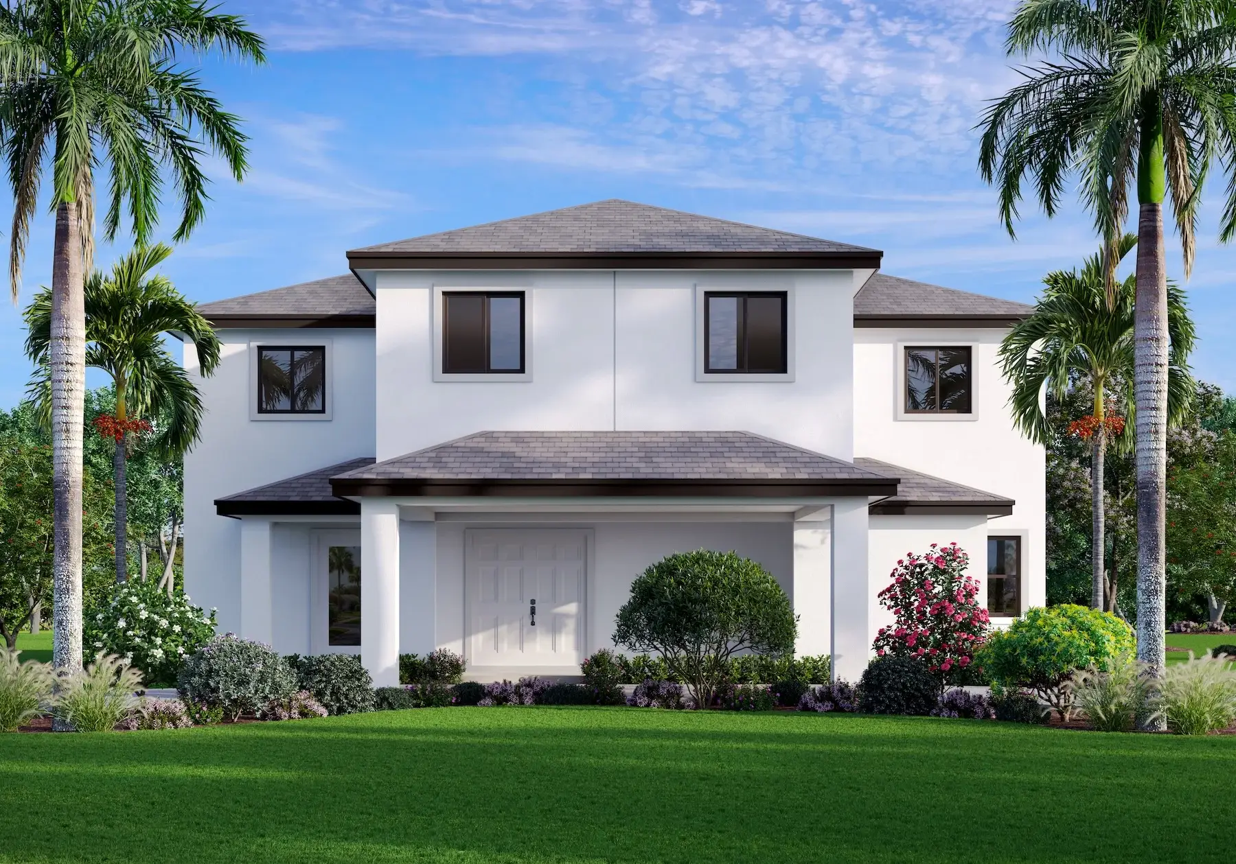 The Perla model home exterior